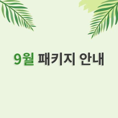 9월 패키지